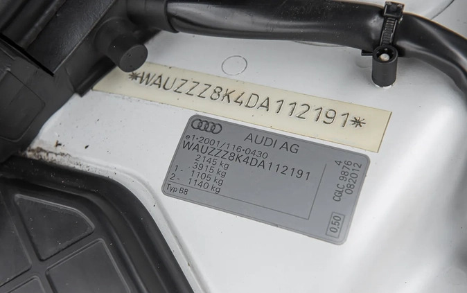 Audi A4 cena 46900 przebieg: 251000, rok produkcji 2012 z Radom małe 631